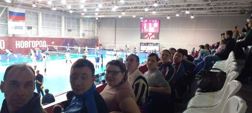 Суперлига по волейболу в Н. Новгороде.  